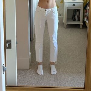 White jeans